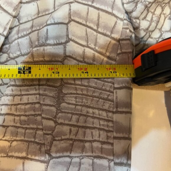 NWT BCBGMAXAZRIA Jordyn Blazer Jacket Women's Brown/Tan/Cream - Size S - Picture 12 of 16